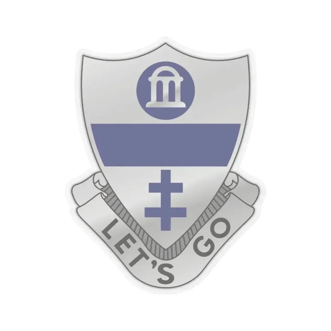 325th Infantry Regiment (U.S. Army) STICKER Vinyl Kiss-Cut Decal 6 Inch Transparent - The Sticker Space