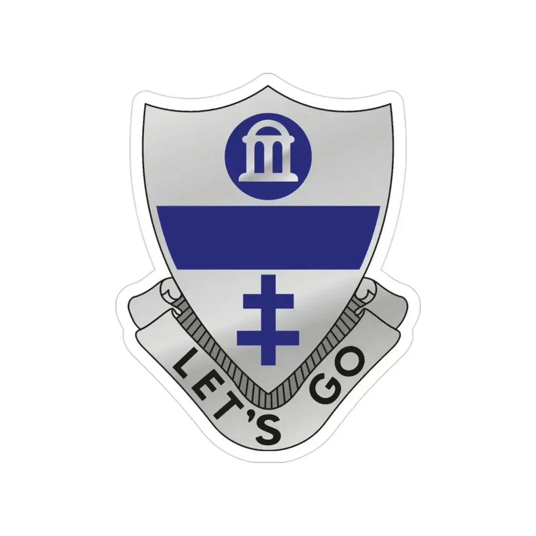 325th Infantry Regiment (U.S. Army) Transparent STICKER Die-Cut Vinyl Decal 3 Inch - The Sticker Space