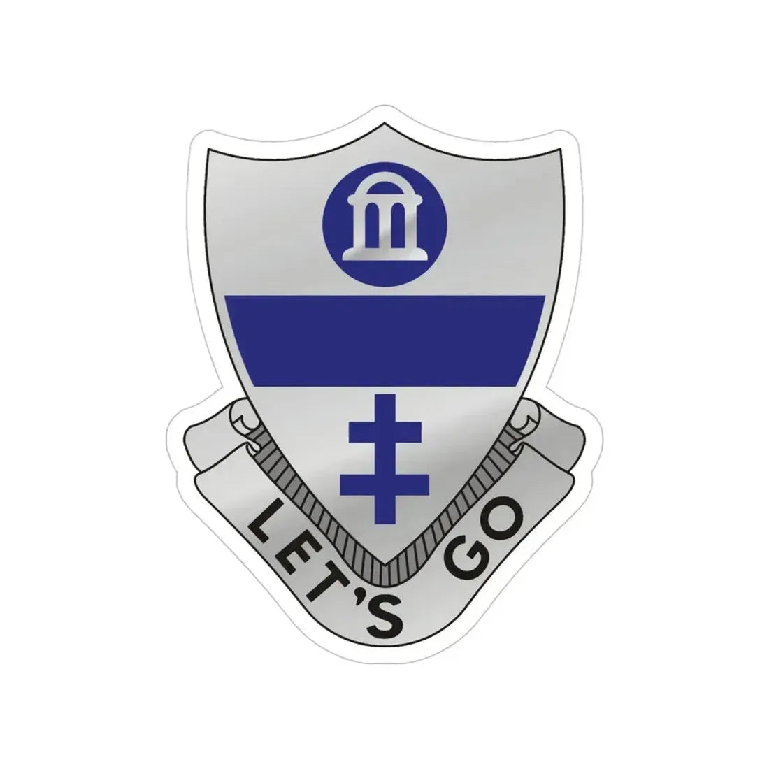 325th Infantry Regiment (U.S. Army) Transparent STICKER Die-Cut Vinyl Decal 4 Inch - The Sticker Space