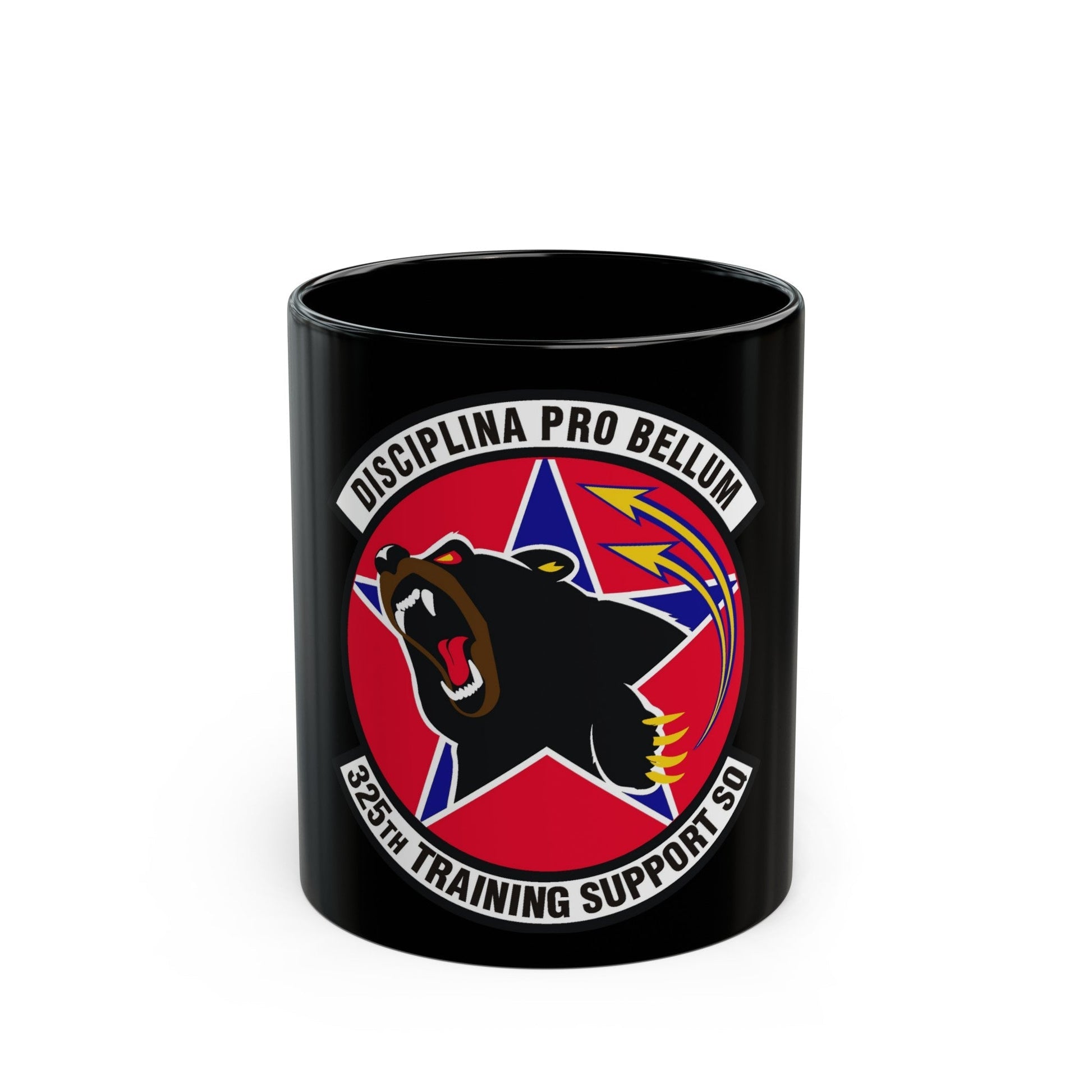 325th Training Support Squadron (U.S. Air Force) Black Coffee Mug-11oz-The Sticker Space