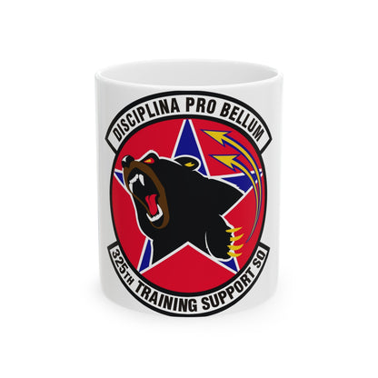 325th Training Support Squadron (U.S. Air Force) White Coffee Mug-11oz-The Sticker Space