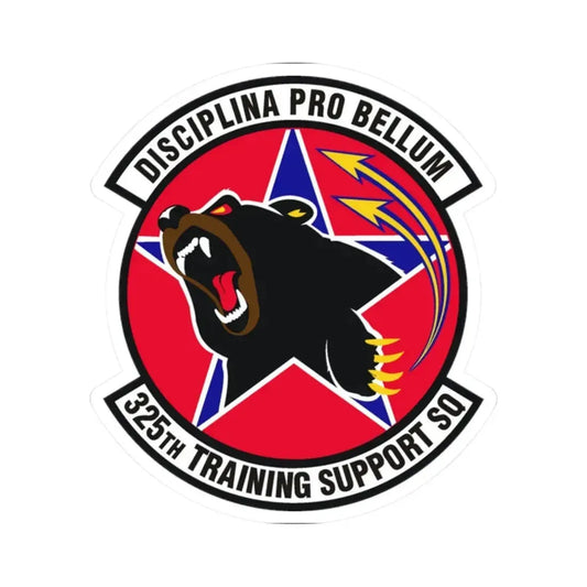 325th Training Support Squadron (U.S. Air Force) STICKER Vinyl Kiss-Cut Decal 2 Inch White - The Sticker Space