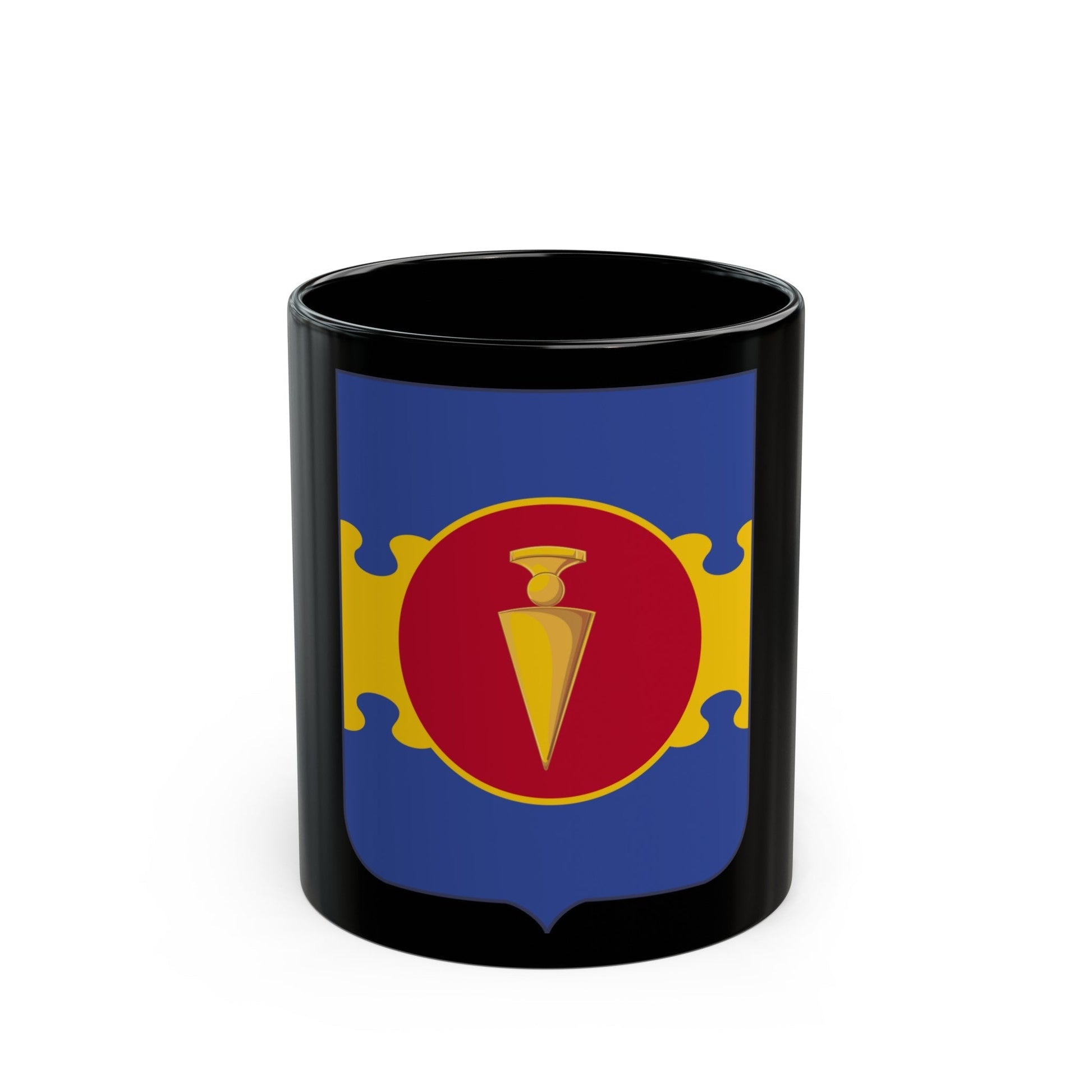 326 Airborne Engineer Battalion 2 (U.S. Army) Black Coffee Mug-11oz-The Sticker Space