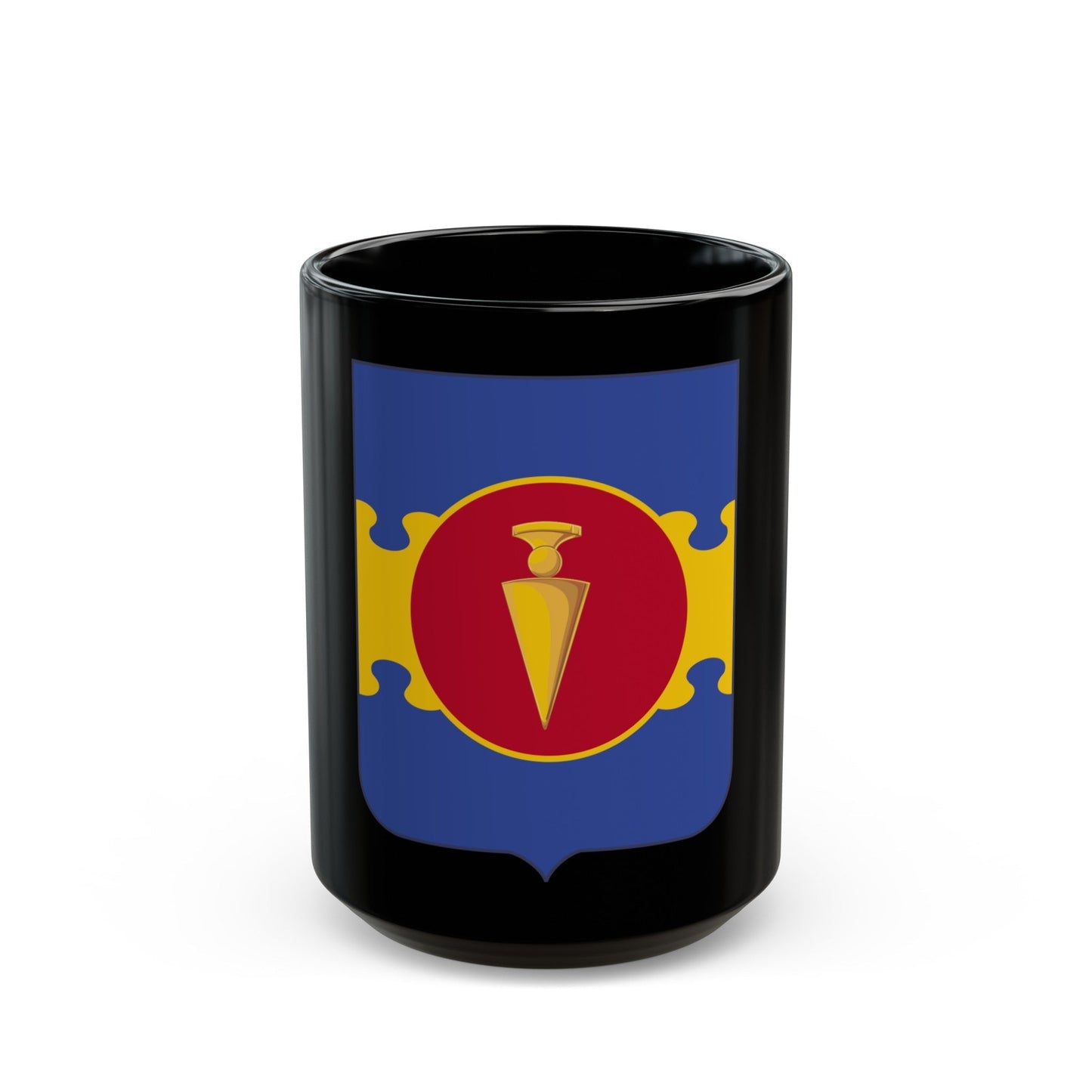 326 Airborne Engineer Battalion 2 (U.S. Army) Black Coffee Mug-15oz-The Sticker Space