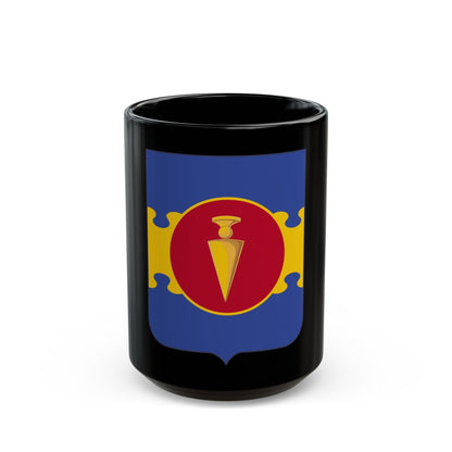 326 Airborne Engineer Battalion 2 (U.S. Army) Black Coffee Mug-15oz-The Sticker Space