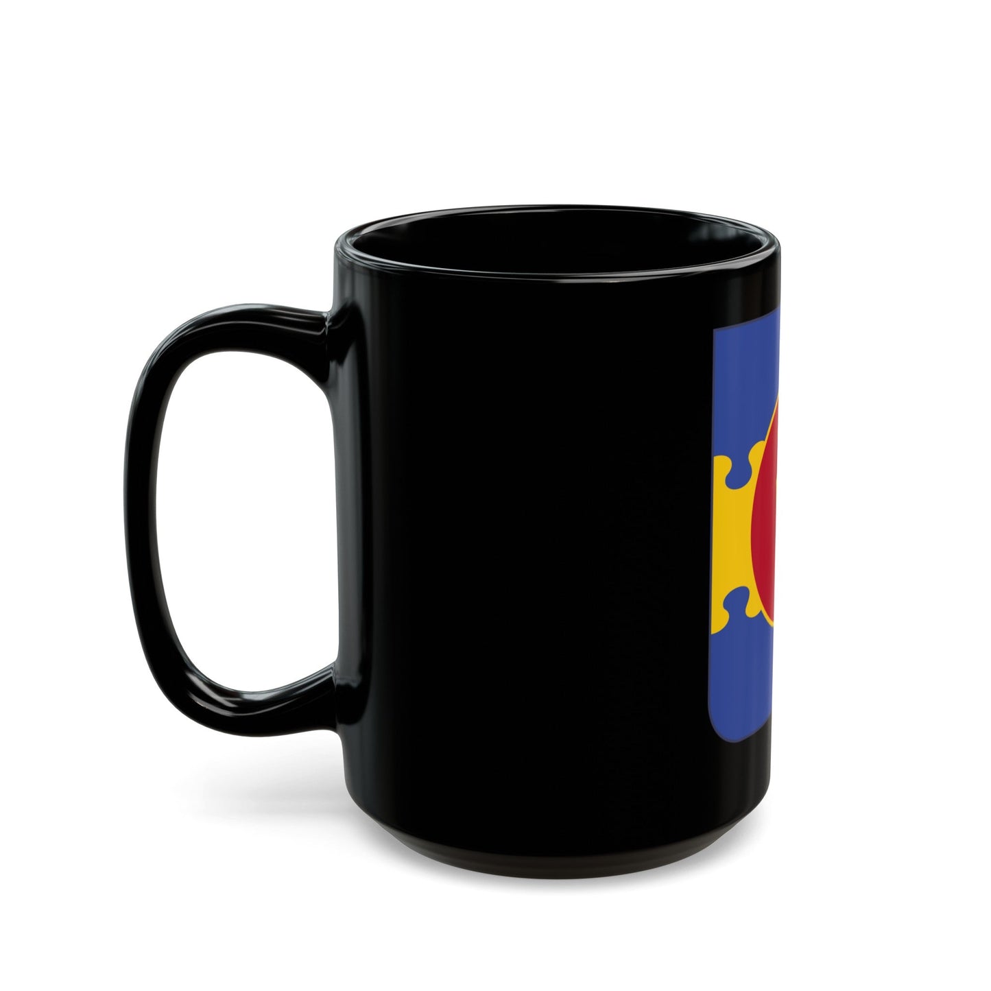 326 Airborne Engineer Battalion 2 (U.S. Army) Black Coffee Mug-The Sticker Space