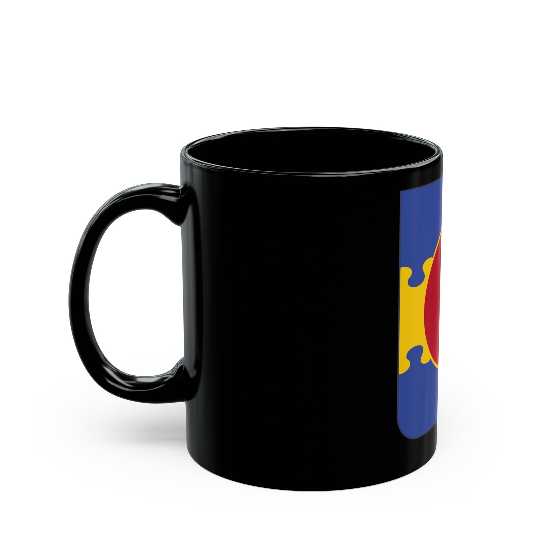 326 Airborne Engineer Battalion 2 (U.S. Army) Black Coffee Mug-The Sticker Space