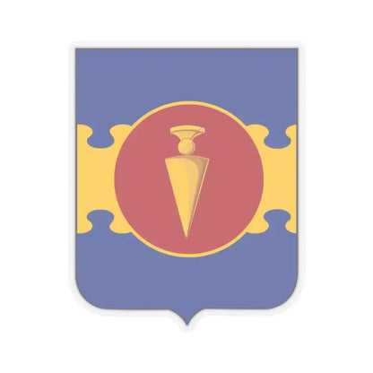 326 Airborne Engineer Battalion 2 (U.S. Army) STICKER Vinyl Kiss-Cut Decal 2 Inch Transparent - The Sticker Space