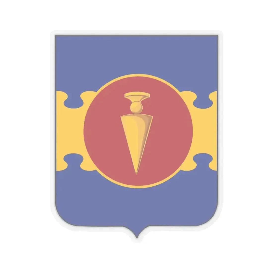 326 Airborne Engineer Battalion 2 (U.S. Army) STICKER Vinyl Kiss-Cut Decal 4 Inch Transparent - The Sticker Space