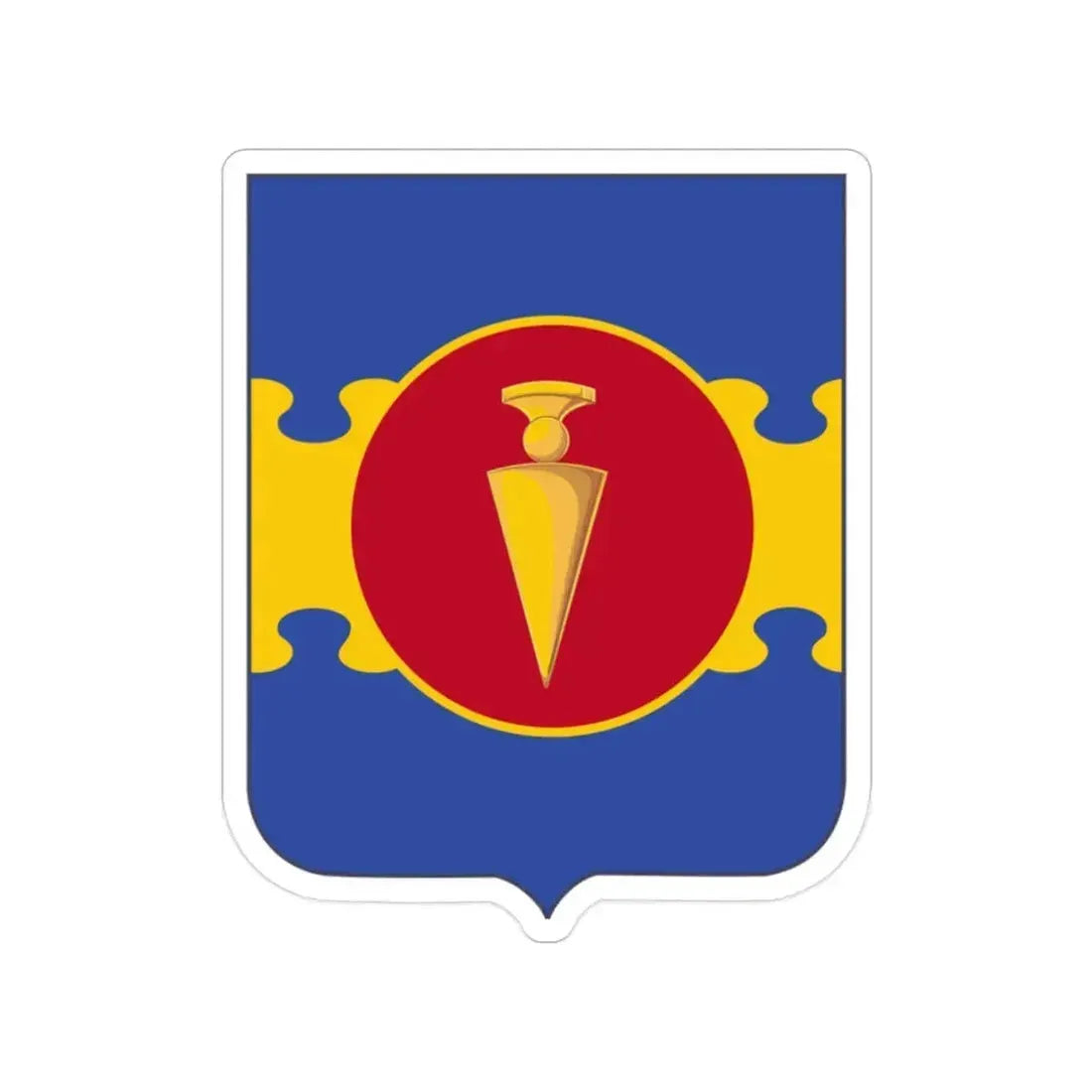 326 Airborne Engineer Battalion 2 (U.S. Army) Transparent STICKER Die-Cut Vinyl Decal 2 Inch - The Sticker Space