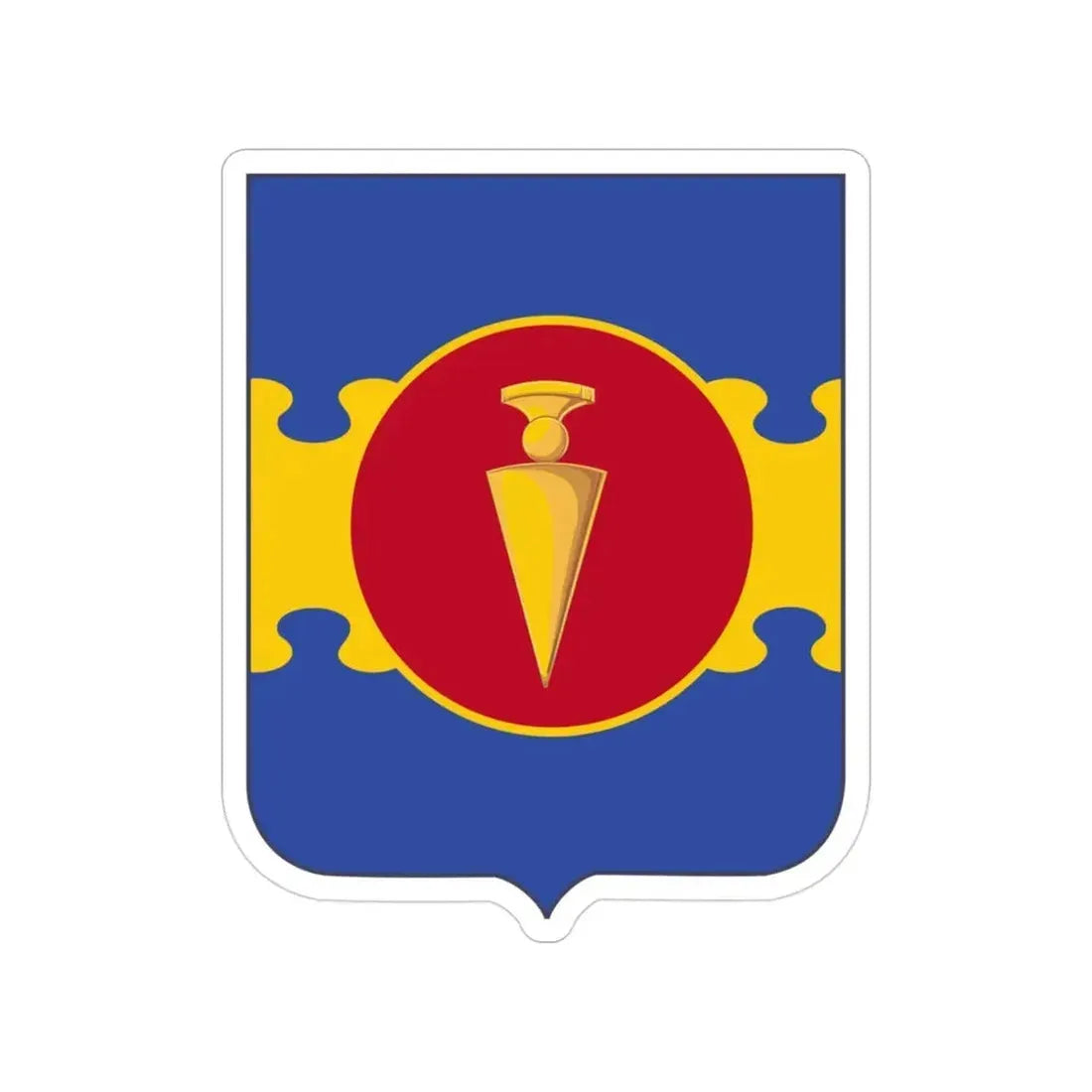 326 Airborne Engineer Battalion 2 (U.S. Army) Transparent STICKER Die-Cut Vinyl Decal 3 Inch - The Sticker Space