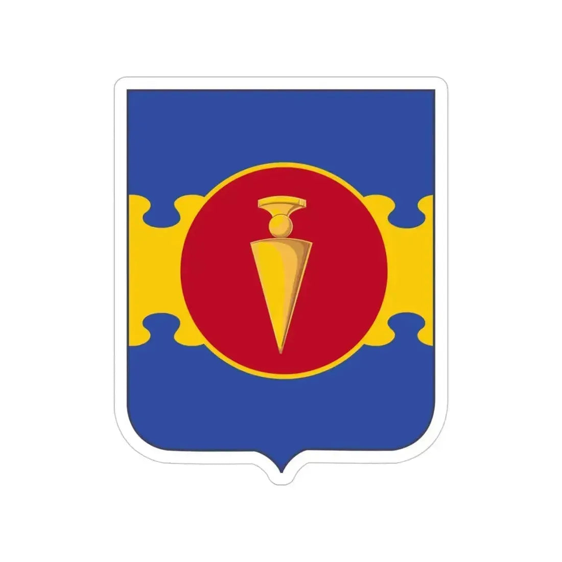 326 Airborne Engineer Battalion 2 (U.S. Army) Transparent STICKER Die-Cut Vinyl Decal 4 Inch - The Sticker Space