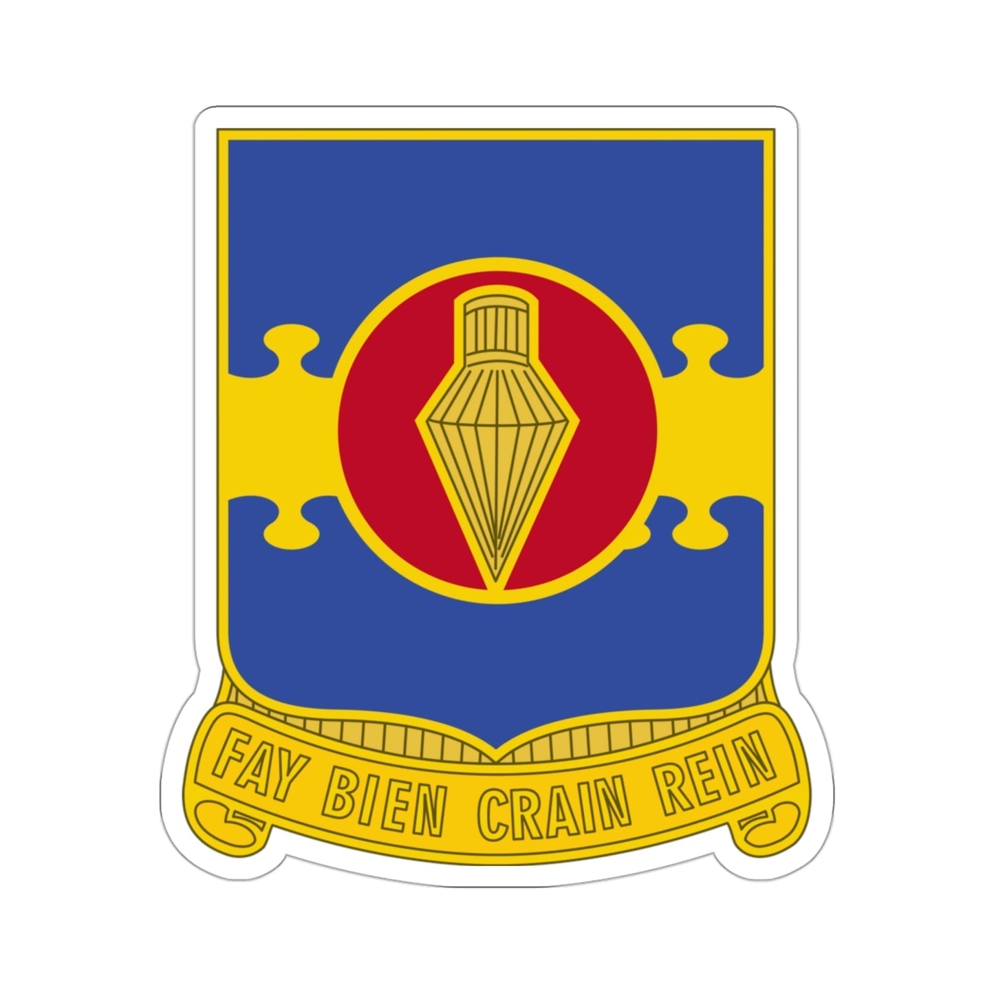 326 Airborne Engineer Battalion (U.S. Army) STICKER Vinyl Die-Cut Decal-3 Inch-The Sticker Space