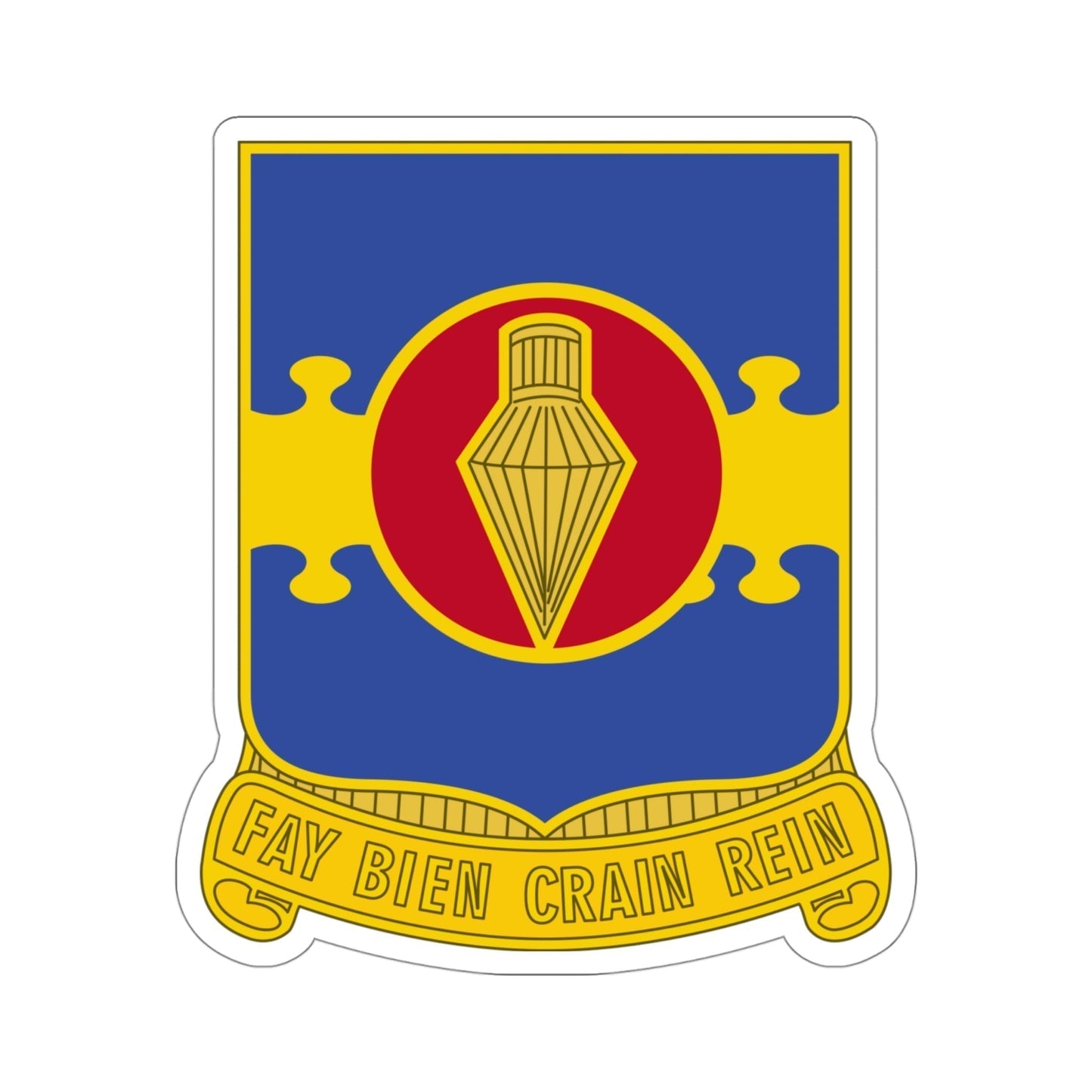 326 Airborne Engineer Battalion (U.S. Army) STICKER Vinyl Die-Cut Decal-4 Inch-The Sticker Space