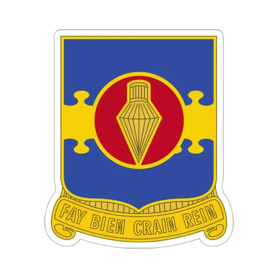 326 Airborne Engineer Battalion (U.S. Army) STICKER Vinyl Die-Cut Decal 3 Inch - The Sticker Space