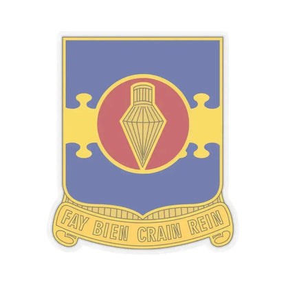 326 Airborne Engineer Battalion (U.S. Army) STICKER Vinyl Kiss-Cut Decal 3 Inch Transparent - The Sticker Space