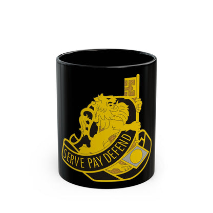 326 Finance Group (U.S. Army) Black Coffee Mug-11oz-The Sticker Space