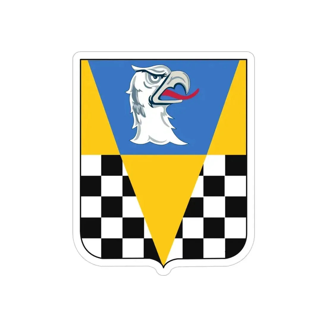 326 Military Intelligence Battalion 2 (U.S. Army) REVERSE PRINT Transparent Die-Cut STICKER - The Sticker Space