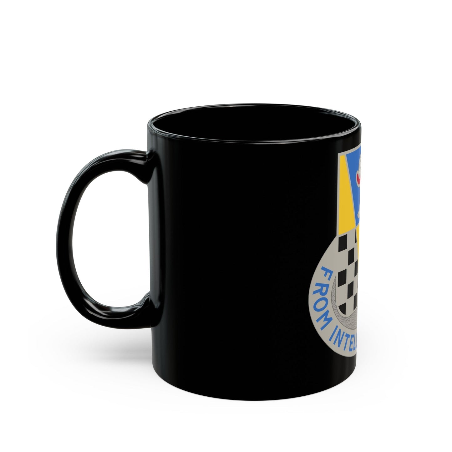 326 Military Intelligence Battalion (U.S. Army) Black Coffee Mug-The Sticker Space