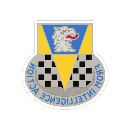 326 Military Intelligence Battalion (U.S. Army) REVERSE PRINT Transparent STICKER-5" × 5"-The Sticker Space