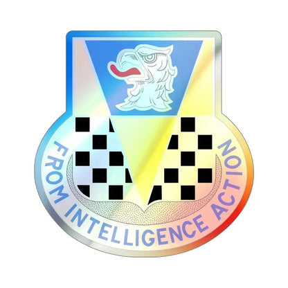 326 Military Intelligence Battalion (U.S. Army) Holographic STICKER Die-Cut Vinyl Decal 6 Inch Holographic - The Sticker Space