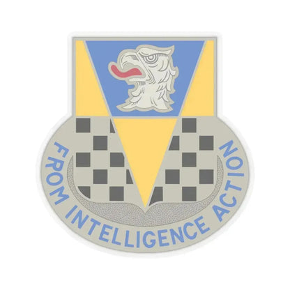 326 Military Intelligence Battalion (U.S. Army) STICKER Vinyl Kiss-Cut Decal 4 Inch Transparent - The Sticker Space