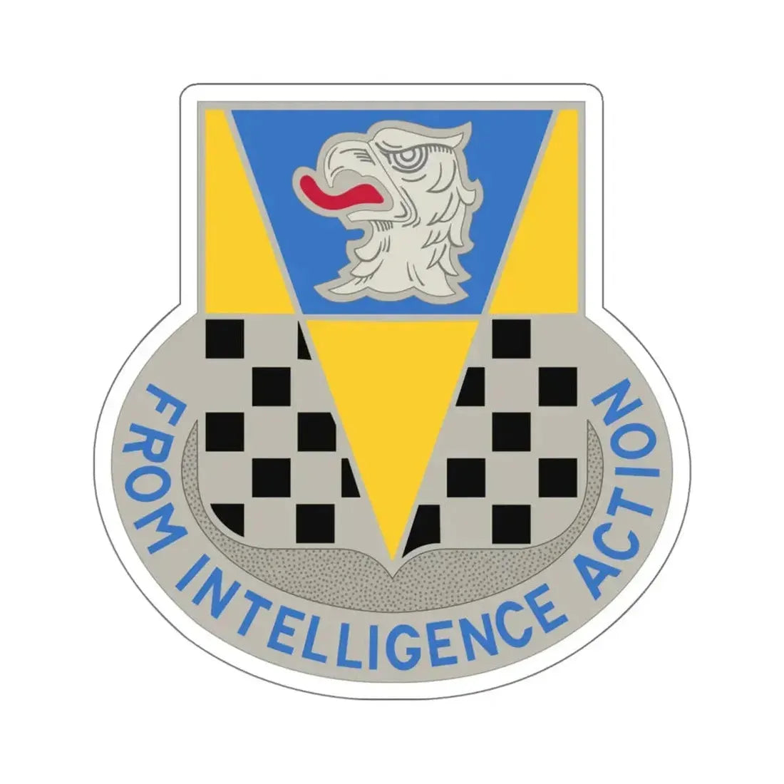 326 Military Intelligence Battalion (U.S. Army) STICKER Vinyl Kiss-Cut Decal 6 Inch White - The Sticker Space