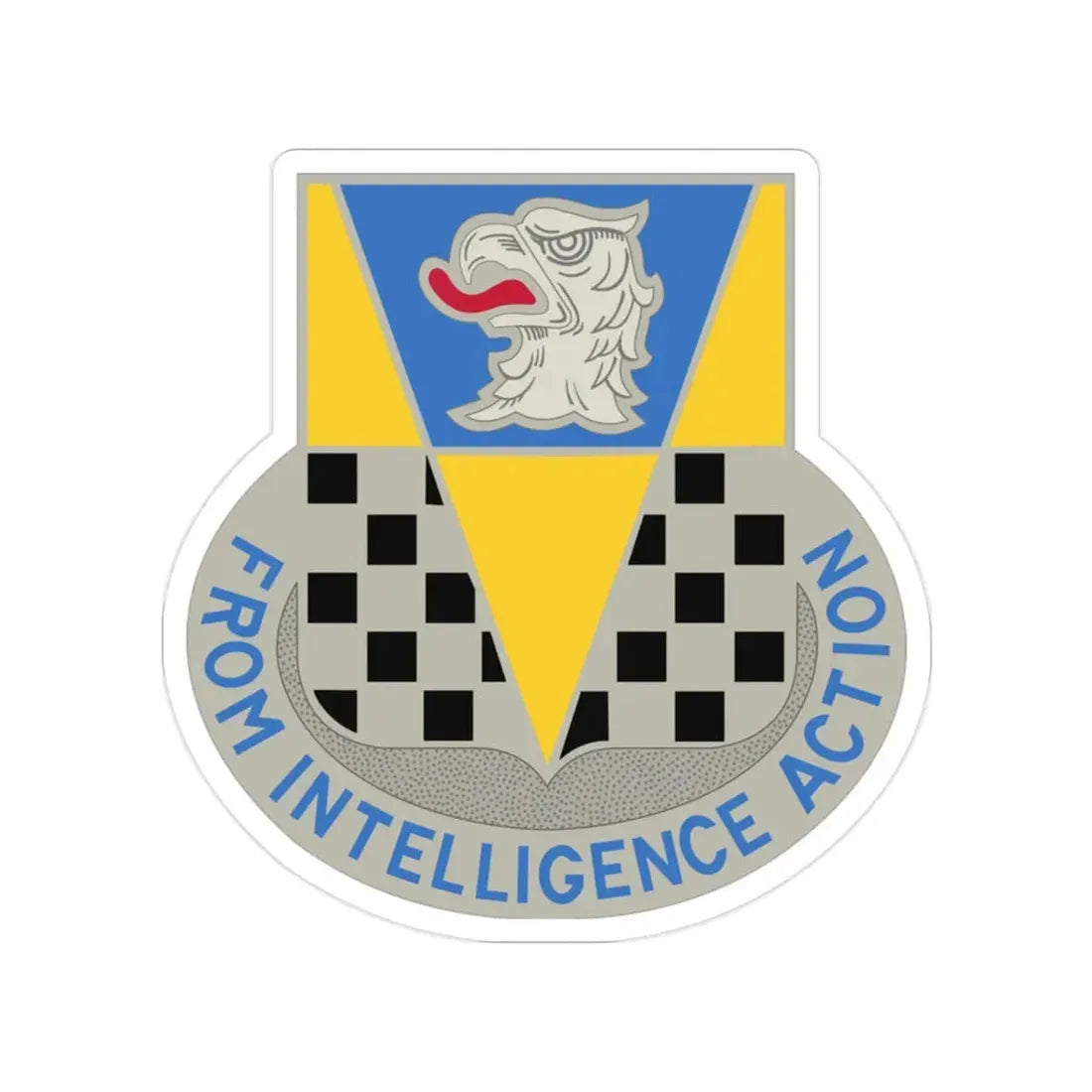 326 Military Intelligence Battalion (U.S. Army) Transparent STICKER Die-Cut Vinyl Decal - The Sticker Space