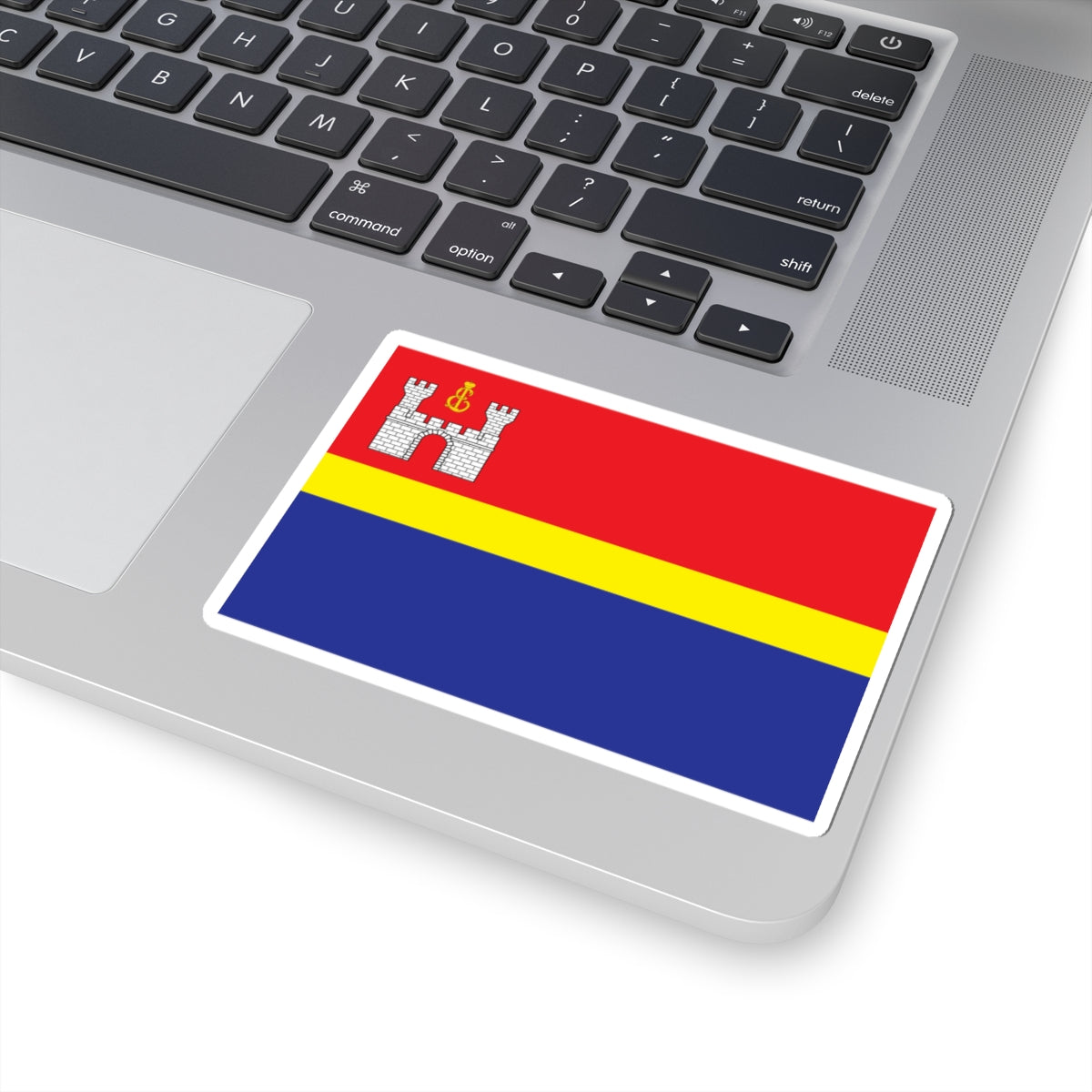Flag of Kaliningrad Oblast (Russia) STICKER Vinyl Kiss-Cut Decal