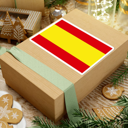 Color banner (Spain) STICKER Vinyl Kiss-Cut Decal