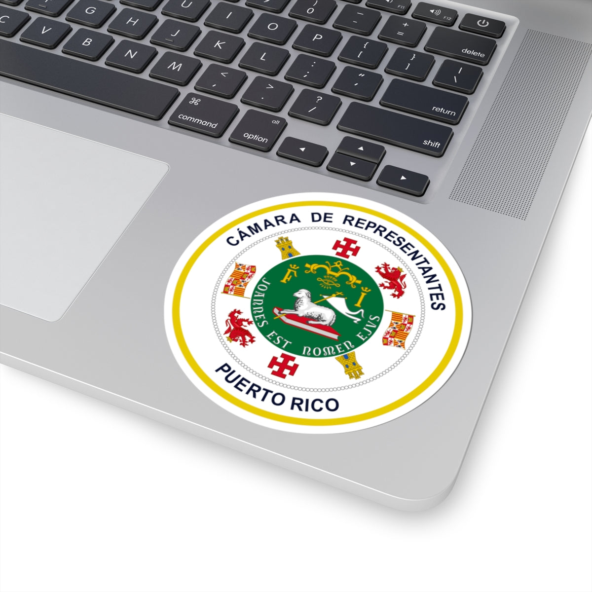 Seal of Puerto Rico House of Representatives - STICKER Vinyl Kiss-Cut Decal