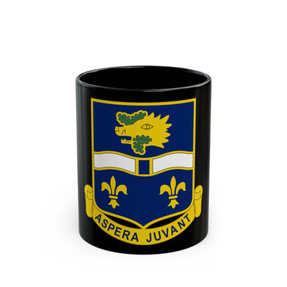 326th Infantry Regiment (U.S. Army) Black Coffee Mug-11oz-The Sticker Space