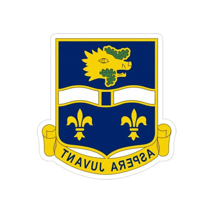 326th Infantry Regiment (U.S. Army) REVERSE PRINT Transparent Die-Cut STICKER - The Sticker Space