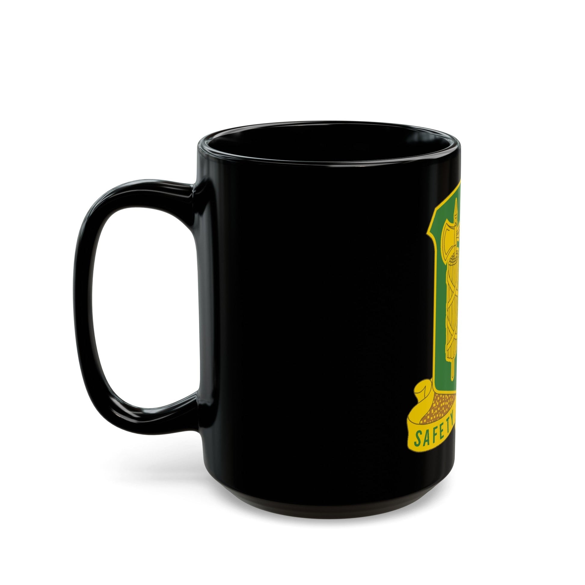 327 Military Police Battalion (U.S. Army) Black Coffee Mug-The Sticker Space