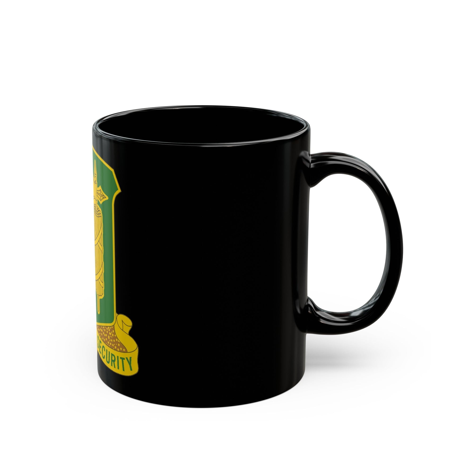 327 Military Police Battalion (U.S. Army) Black Coffee Mug-The Sticker Space