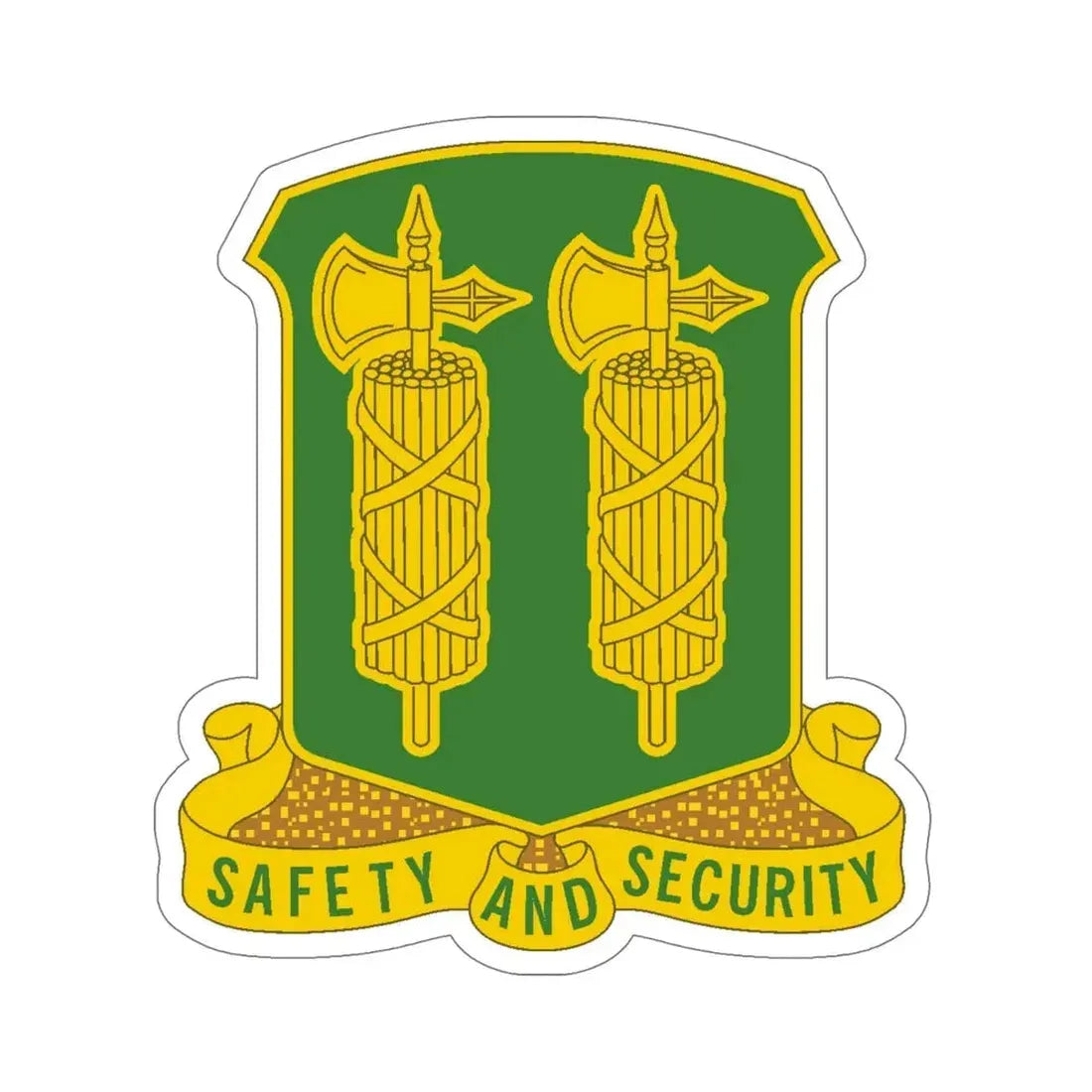 327 Military Police Battalion (U.S. Army) STICKER Vinyl Die-Cut Decal - The Sticker Space