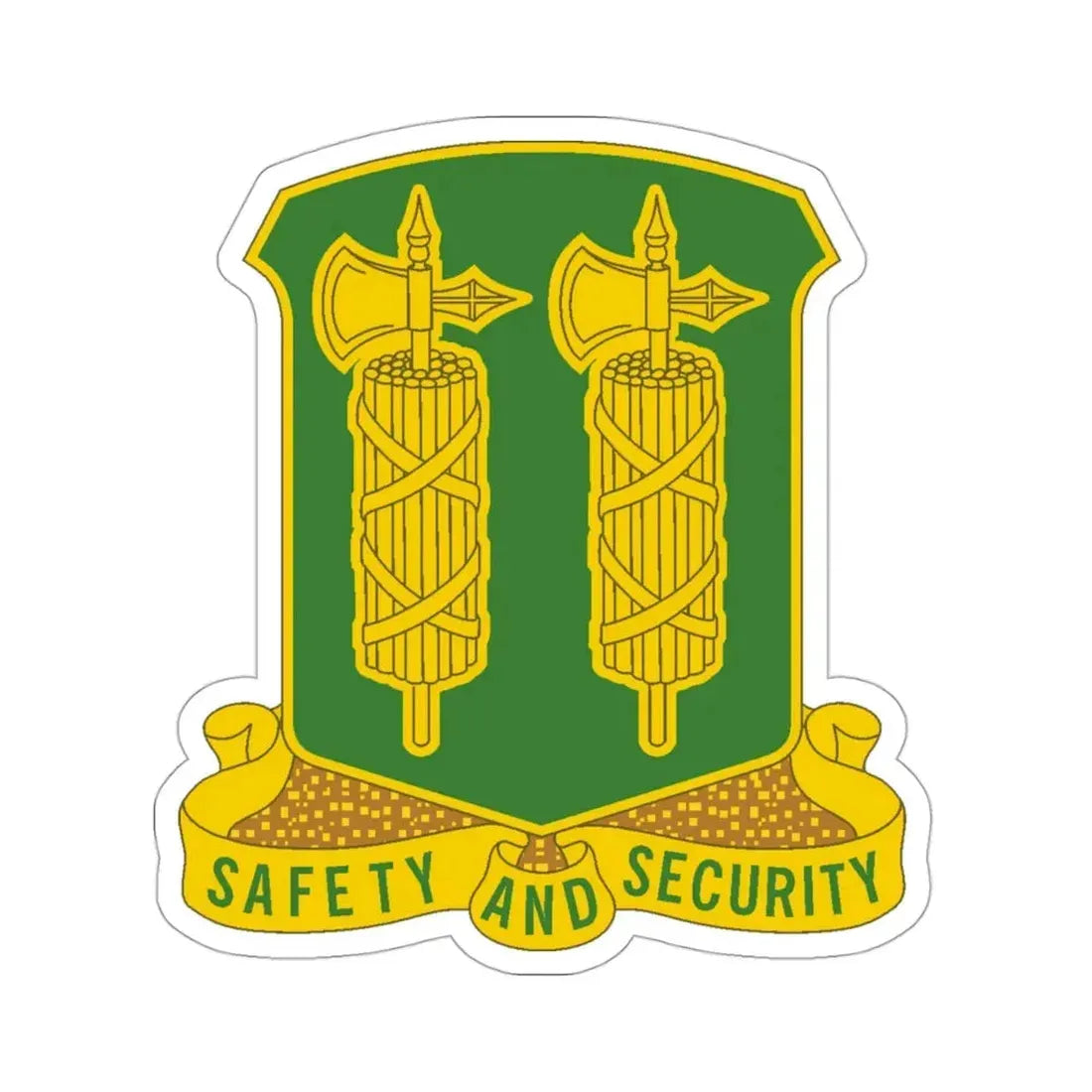 327 Military Police Battalion (U.S. Army) STICKER Vinyl Die-Cut Decal - The Sticker Space