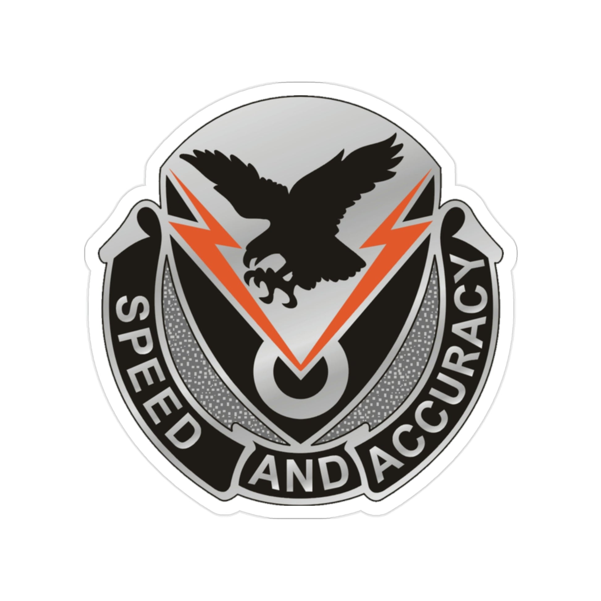 327 Signal Battalion (U.S. Army) Transparent STICKER Die-Cut Vinyl Decal-2 Inch-The Sticker Space