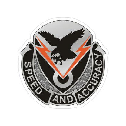 327 Signal Battalion (U.S. Army) Transparent STICKER Die-Cut Vinyl Decal-2 Inch-The Sticker Space