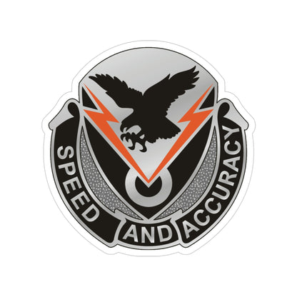 327 Signal Battalion (U.S. Army) Transparent STICKER Die-Cut Vinyl Decal-4 Inch-The Sticker Space