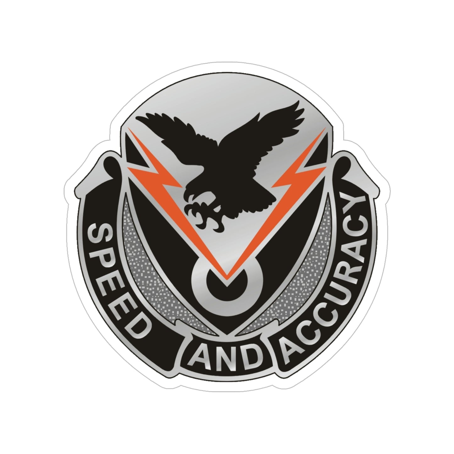 327 Signal Battalion (U.S. Army) Transparent STICKER Die-Cut Vinyl Decal-6 Inch-The Sticker Space