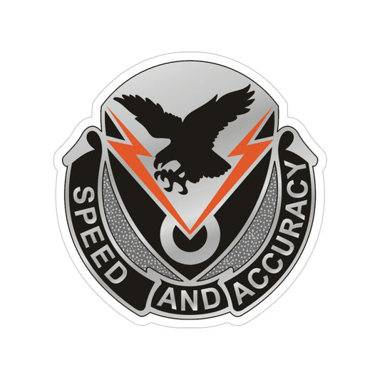 327 Signal Battalion (U.S. Army) Transparent STICKER Die-Cut Vinyl Decal-6 Inch-The Sticker Space