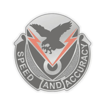 327 Signal Battalion (U.S. Army) STICKER Vinyl Kiss-Cut Decal 3 Inch Transparent - The Sticker Space