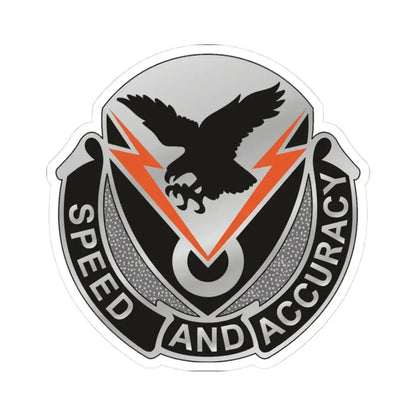 327 Signal Battalion (U.S. Army) STICKER Vinyl Kiss-Cut Decal 3 Inch White - The Sticker Space