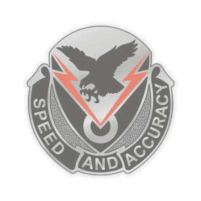 327 Signal Battalion (U.S. Army) STICKER Vinyl Kiss-Cut Decal 6 Inch Transparent - The Sticker Space