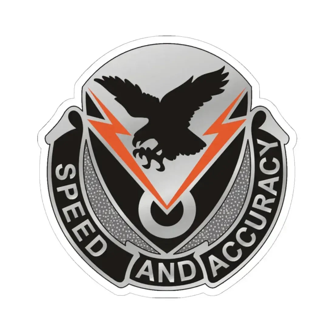 327 Signal Battalion (U.S. Army) STICKER Vinyl Kiss-Cut Decal 6 Inch White - The Sticker Space