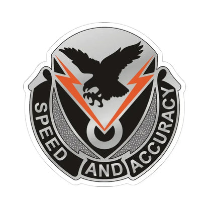 327 Signal Battalion (U.S. Army) STICKER Vinyl Kiss-Cut Decal 6 Inch White - The Sticker Space