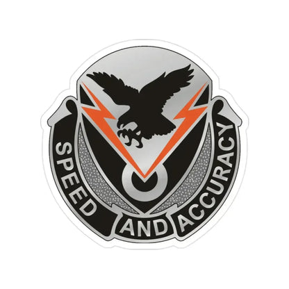 327 Signal Battalion (U.S. Army) Transparent STICKER Die-Cut Vinyl Decal 2 Inch - The Sticker Space