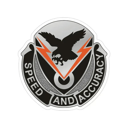327 Signal Battalion (U.S. Army) Transparent STICKER Die-Cut Vinyl Decal 4 Inch - The Sticker Space