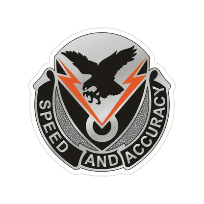 327 Signal Battalion (U.S. Army) Transparent STICKER Die-Cut Vinyl Decal 6 Inch - The Sticker Space